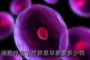 四川干细胞疗法治疗卵巢早衰要多少钱