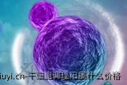 干细胞调理阳痿什么价格